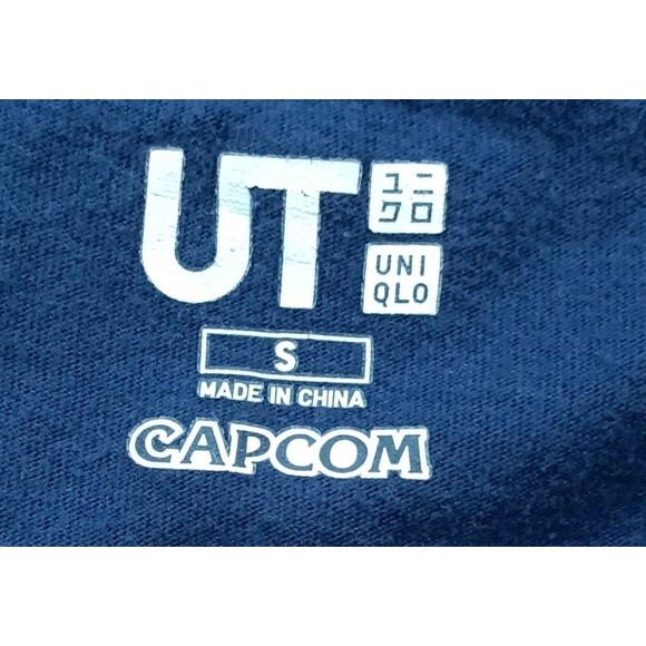 Street Fighter T-Shirt Men's Small Navy Blue Short Sleeve - Picture 5 of 8